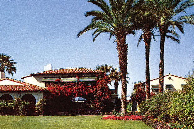 Darryl Zanuck’s Croquet Course at his home.