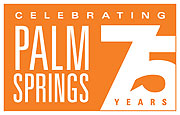 Palm Springs 75th Anniversary logo