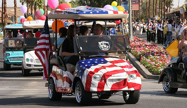 Palm Desert Golf Cart Parade